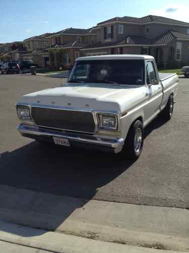 1979 ford f-100 custom cab &amp; chassis 2-door 5.8l