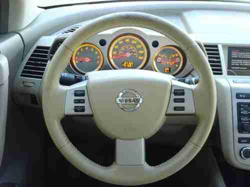 2006 NISSAN MURANO SL NAVIGATION BACK UP CAMERA LEATHER SUNROOF GARAGE KEPT, image 3