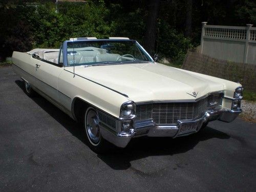 1965 cadillac convertible all original survivor great find!