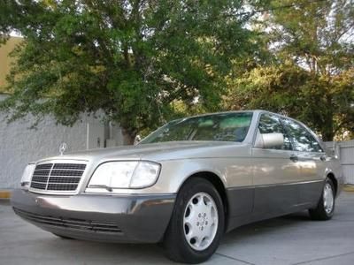 Mercedes 500sel top model! low miles! new a/c! no reserve!! s500 s 500 bmw audi