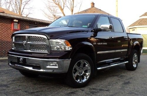 4wd, laramie, lift kit 4 inch, year 2012, crew cab, sunroof, leather power seats