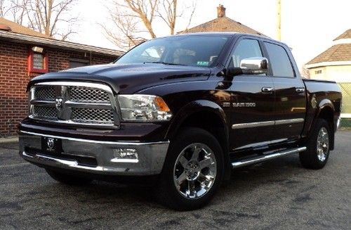 4wd, laramie, lift kit 4 inch, year 2012, crew cab, sunroof, leather power seats