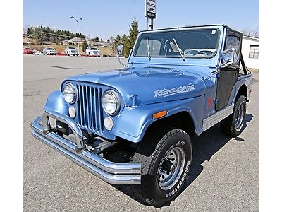 1979 jeep cj5 v8 engine runs good 3 speed trans 4x4 contact gordon cameron