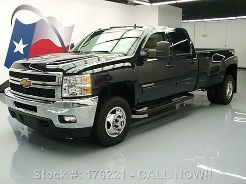 2012 chevy silverado 3500 4x4 ltz diesel dually nav dvd texas direct auto