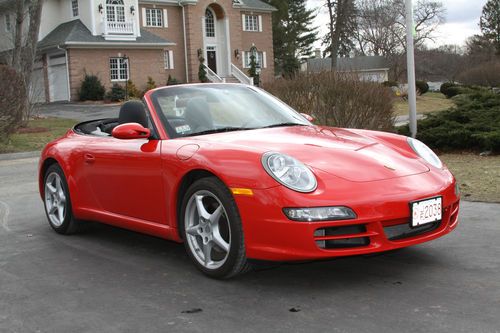 2008 porsche 911 carrera cabriolet 27k miles, removable hardtop, tiptronic, mint