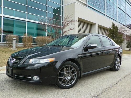 2007 acura tl type-s loaded,lather,nav,rear view cam, sunroof !!