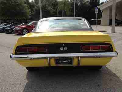 1969 CAMARO - COMPLETE RESTORATION - 396, image 4