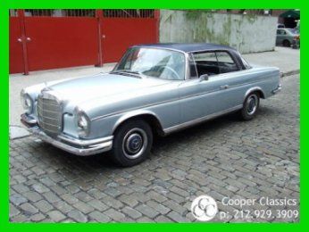 1965 mercedes-benz 300se coupe