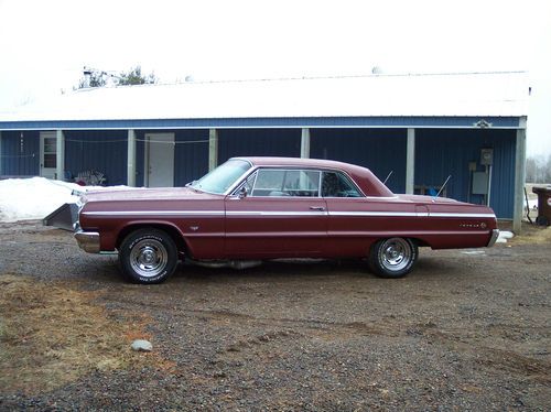 1964 impala ss sport coupe no reserve, bid to buy