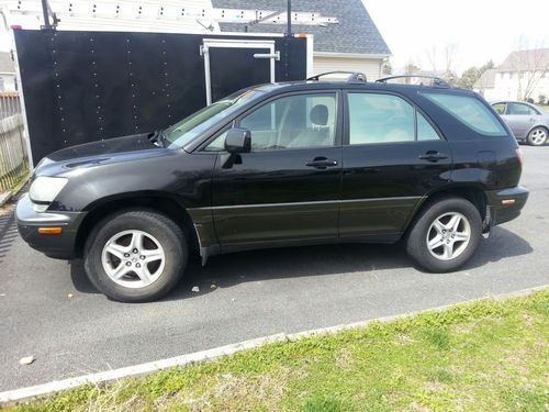 1999 lexus rx 300 black with tan iterior