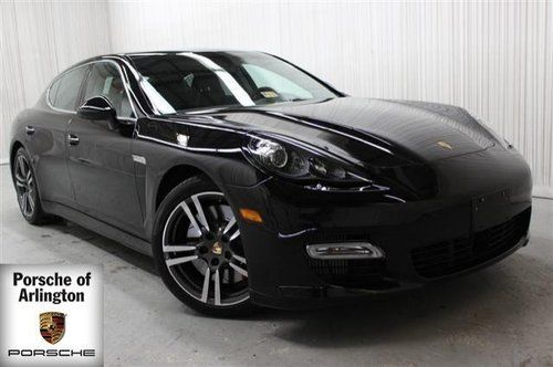 2012 porsche panamera turbo awd navigation sport chrono low miles black