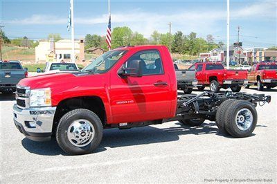 Save at empire chevy on this new regular cab &amp; chassis lt duramax auto cloth 4x4