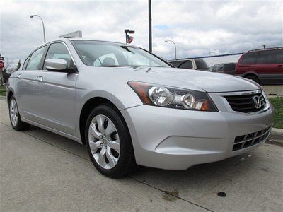 2010 ex-l silver sedan leather moon roof power auto 4 cylinder finance alloy