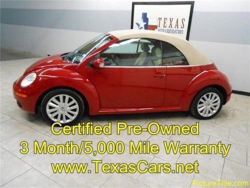 08 beetle convertible heatedseats certified warranty we finance!