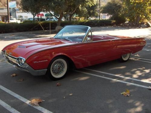 1961 ford thunderbird convertible perfect condition!!!