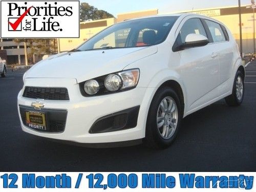 2012 chevrolet sonic lt