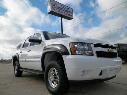 2007 k2500 4wd 3/4 ton lt 4x4 leather 1 texas owner vortec v8 clean carfax rare