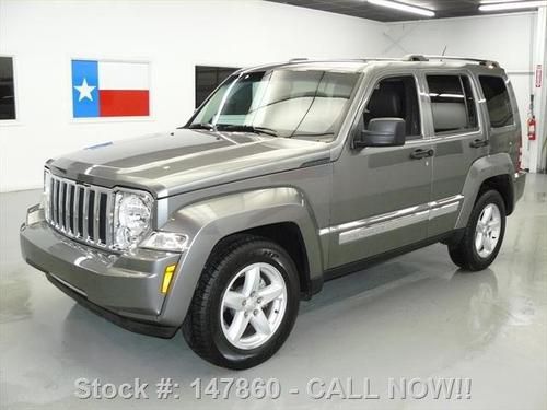 2012 jeep liberty ltd 3.7l v6 htd leather alloys 17k mi texas direct auto