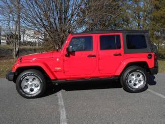 2013 jeep wrangler 4wd 4x4 4dr unlimited sahara convertible suv new