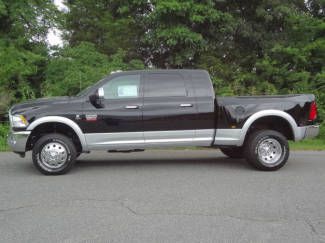 2012 dodge ram 3500 mega 4wd 4x4 laramie leather cummins diesel drw dually new