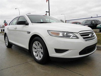 White sedan low miles xm radio clean title finance stereo power air auto cruise