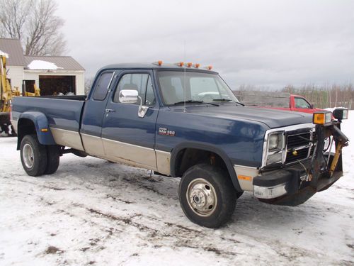 1993 dodge ram 3500 cummins diesel 4x4 low miles