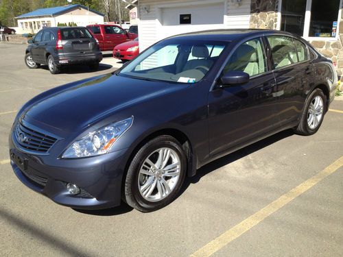 2012 infiniti g37x rebuildable repairable salvage 100% run drive low flood