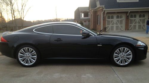 2010 jaguar xk coupe 2-door 5.0l, portfolio, black, black leather, 37k miles