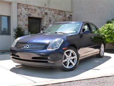 2004 infiniti g35x awd sedan automatic w/leather, premium package