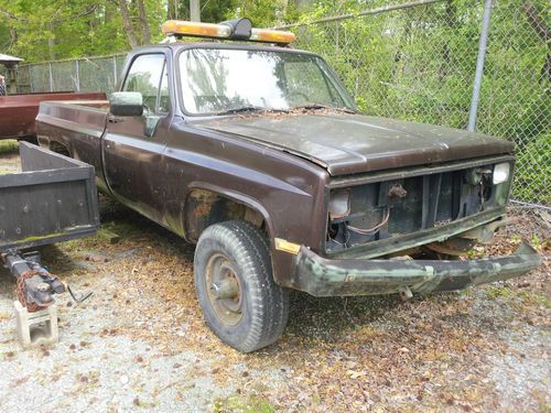 1985 m1008 cucv chevrolet pickup (government surplus)