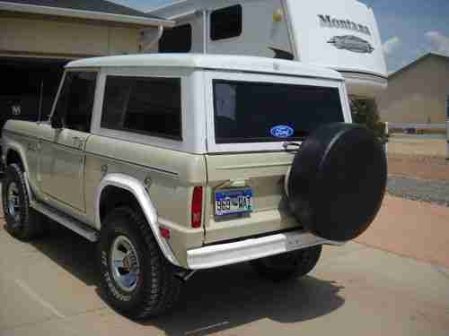 1968 Ford Bronco Wagon Sport Utility 2-Door 4.7L, image 2