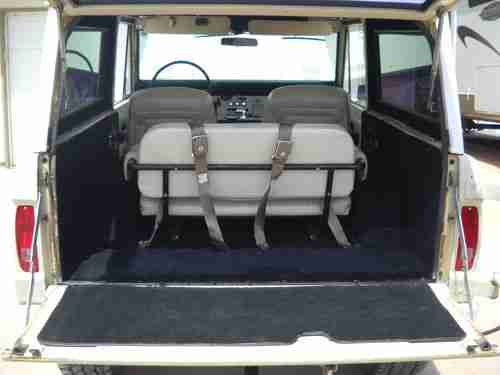 1968 Ford Bronco Wagon Sport Utility 2-Door 4.7L, image 11
