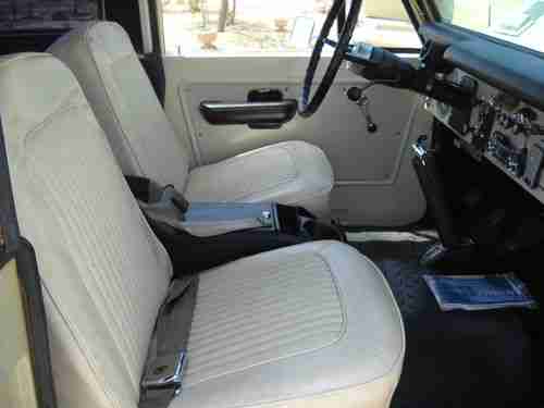 1968 Ford Bronco Wagon Sport Utility 2-Door 4.7L, image 13