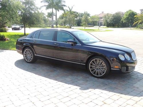 2009 bentley continental flying spur speed sedan 4-door 6.0l