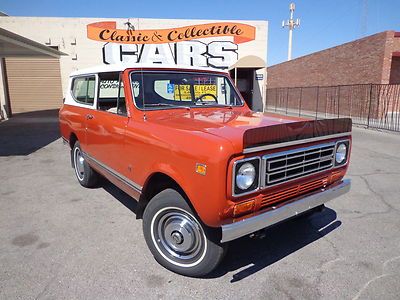 1977 international scout in las vegas - immaculate original!