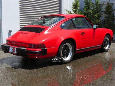 1987 porsche 911 carrera g50 coupe california car good history great compression