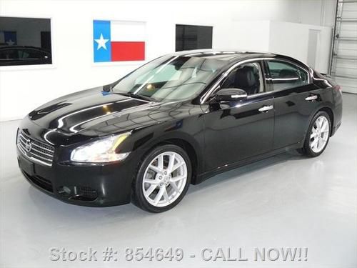 2009 nissan maxima sv sport sunroof leather 19's 35k mi texas direct auto