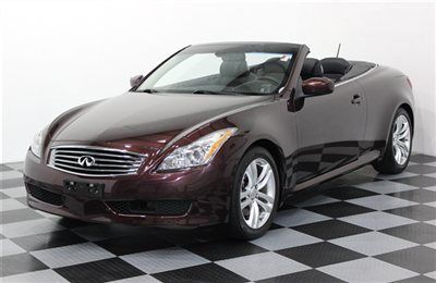 Convertible navigation xenons navi bluetooth bose audio camera rare g37 cabrio