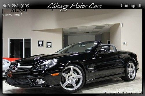 2009 mercedes benz sl550 amg sport wheel package keyless go active seats loaded$