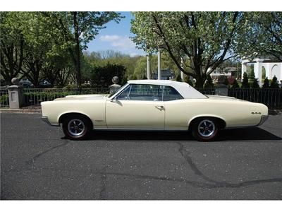 1966 pontiac gto convertible with corvette grand sport motor