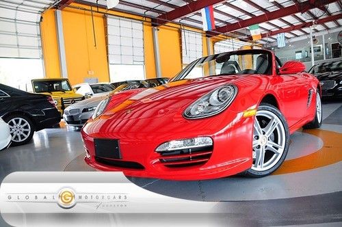 10 porsche boxster roadster convertible manual 1-owner 21k