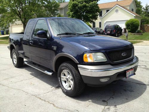 2003 ford f-150 xlt fx4 4wd super cab flareside 5.4l