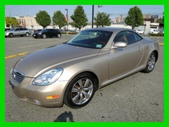 2004 lexus sc 430 4.3l v8 convertible repairable rebuilder easy fix