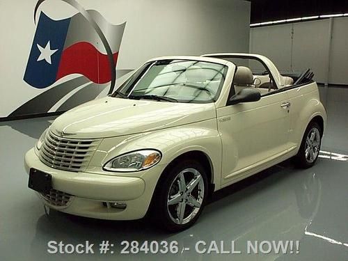 2005 chrysler pt cruiser gt convertible turbo nav 25k!! texas direct auto