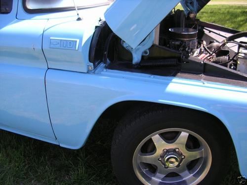 1962 chevy c-10 stepside shortbed pickup custom