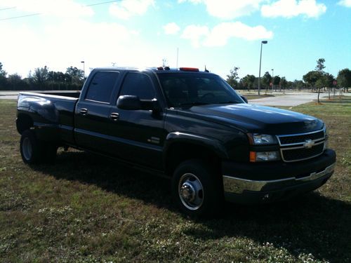 Chevy 3500 diesel silverado 4x4 4 door dually k3500