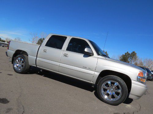 2006 gmc sierra 1500 denali crew cab awd 4x4 short bed loaded 6.0 v8 1 owner !