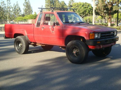1985 Toyota 4wd Pickup Southern California 4x4 XtraCab Deluxe, image 5