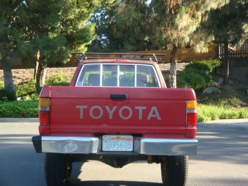1985 Toyota 4wd Pickup Southern California 4x4 XtraCab Deluxe, image 7