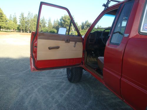 1985 Toyota 4wd Pickup Southern California 4x4 XtraCab Deluxe, image 15